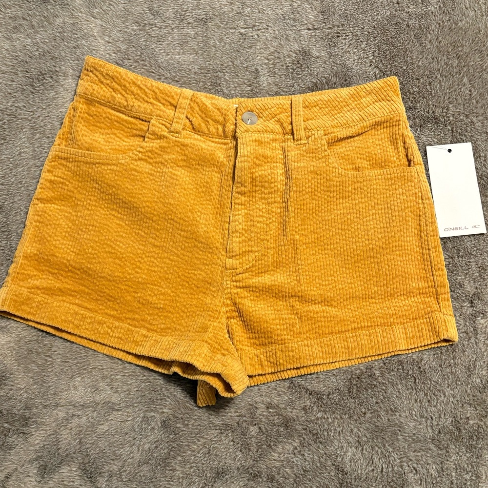 O'Neill Langford Cord Short - Goldenrod Yellow - Small - Size 27